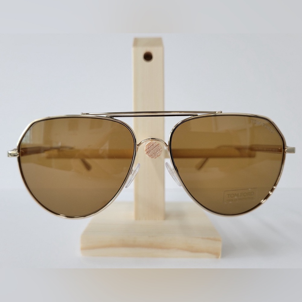 Tom Ford TF-670 Andes Sunglasses Gold New